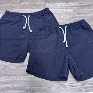 RSQ Black Nylon Shorts with Drawstring